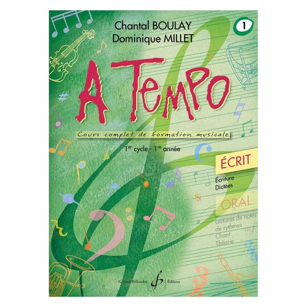 A tempo : écrit. Volume 1