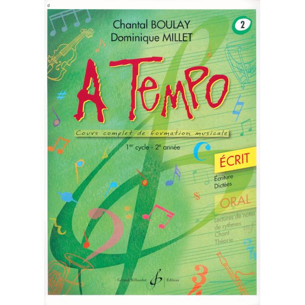 A tempo : écrit. Volume 2