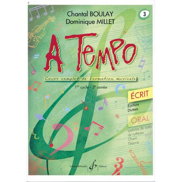 A tempo : écrit. Volume 3
