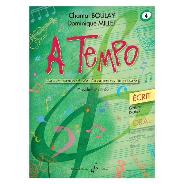 A tempo : écrit. Volume 4