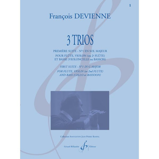 3 Trios. Première suite n° 1 en sol majeur