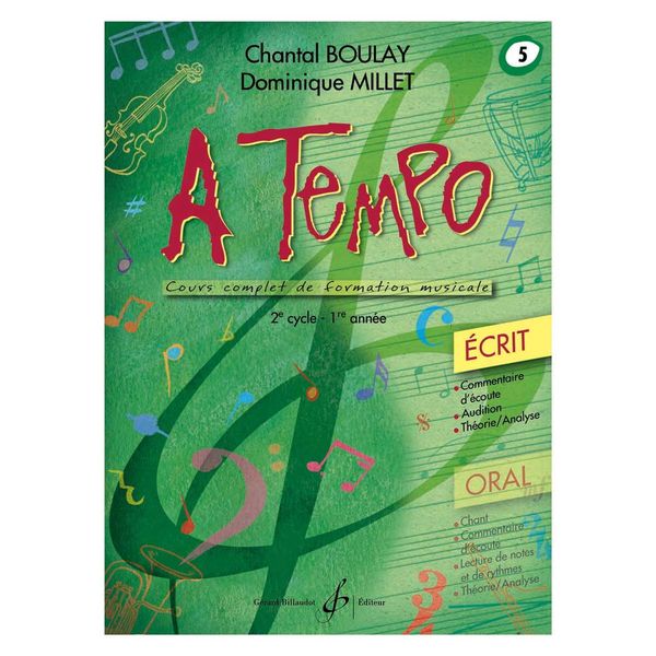 A tempo : écrit. Volume 5