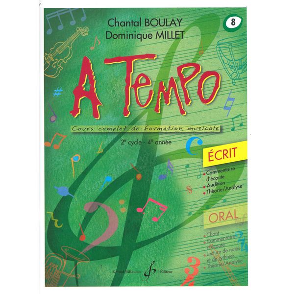A tempo : écrit. Volume 8