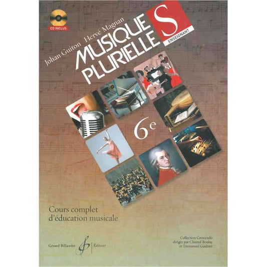 Musiques plurielles, 6e. Livre de l’enseignant