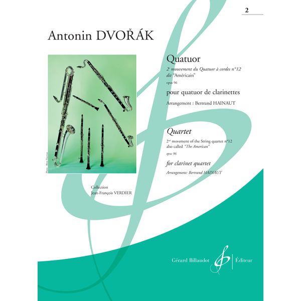 Quator. 2e mouvement du Quatuor à corde n°12, dit "Américain", op.96
