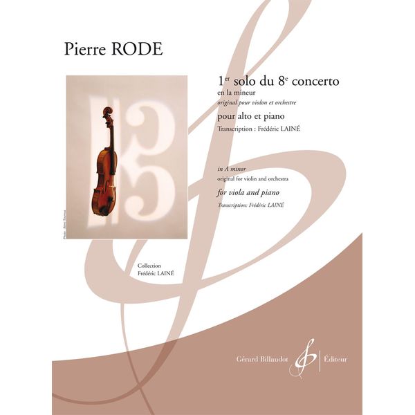 1er solo du 8e concerto en La mineur