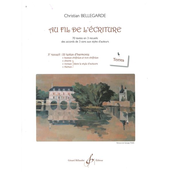 Au fil de l’écriture. 3e recueil - Textes