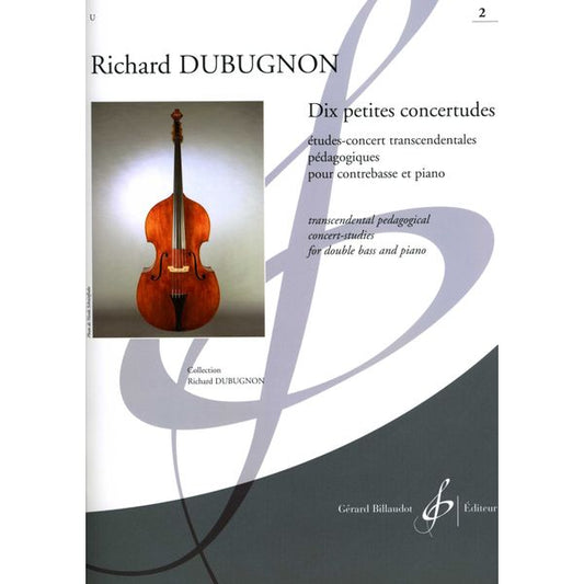 Dix petites concertudes. Volume 2 : Études-concert transcendantales pédagogiques