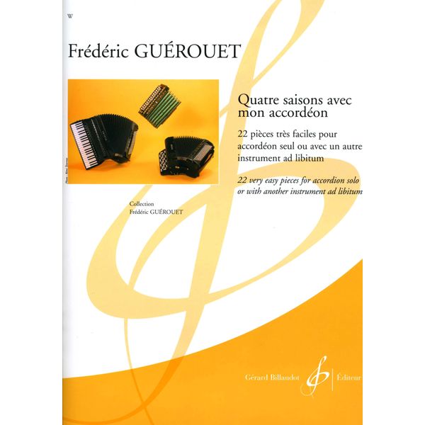 Quatre Saisons avec mon accordéon. 22 pièces très faciles
