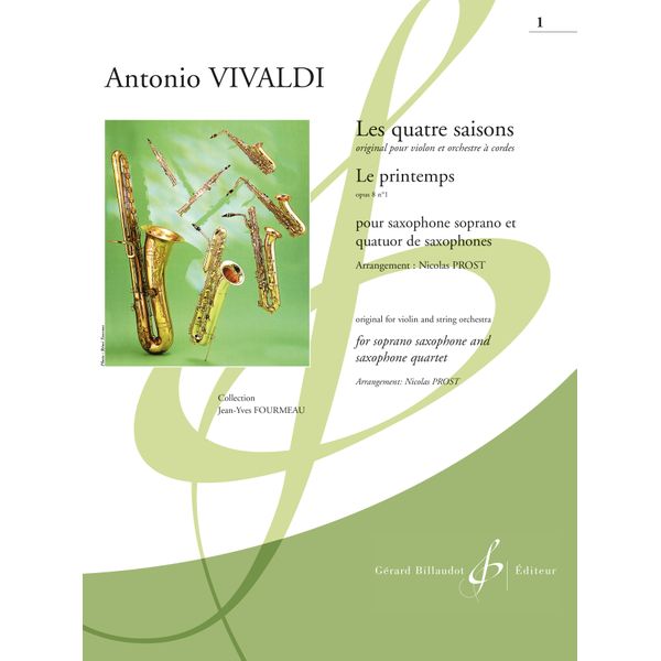 Les Quatre Saisons. "Le Printemps", op. 8 n° 1