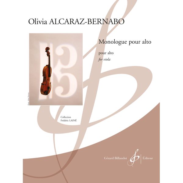 MONOLOGUE POUR ALTO