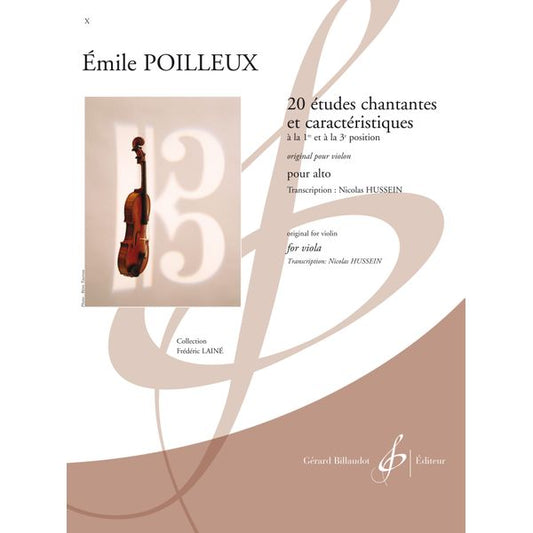 20 Études chantantes et caractéristiques à la 1re et à la 3e position