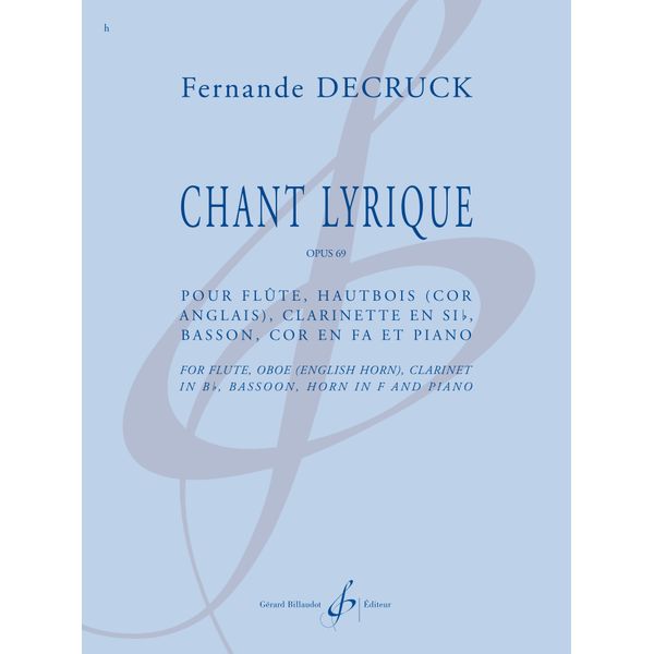 Chant lyrique, op. 69