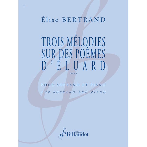 Trois Mélodies sur des poèmes d'Éluard