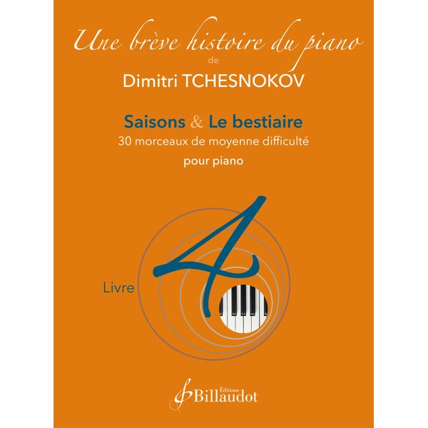 Une brève histoire du piano - Livre 4