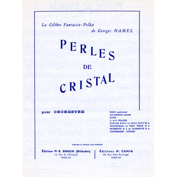 Perles de cristal
