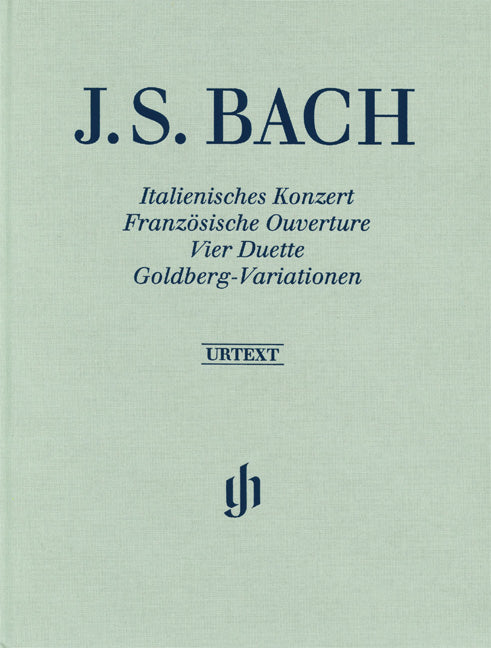 Concerto italien, Ouverture française, Quatre duos, variations Goldberg