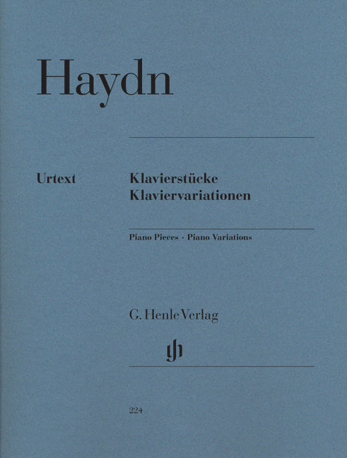 Pièces pour piano - Variations pour piano