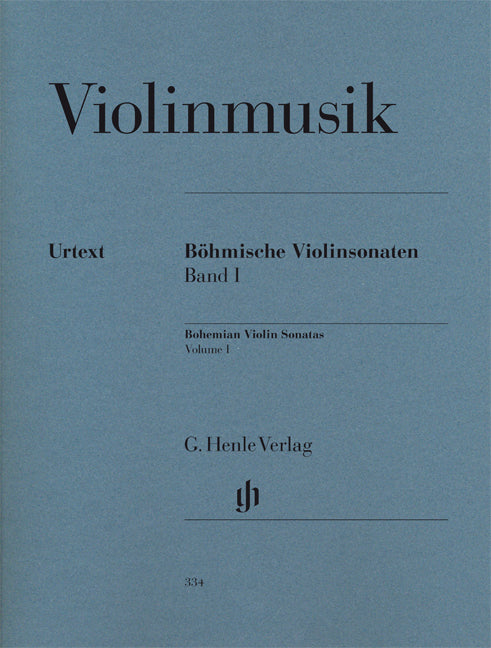 Sonates de Bohème pour violon, volume I