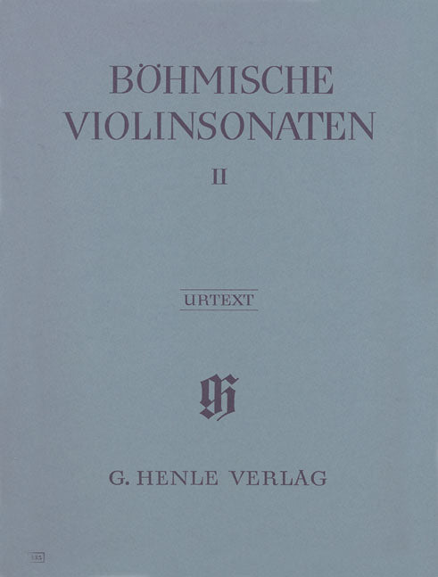 Sonates de Bohème pour violon, volume II