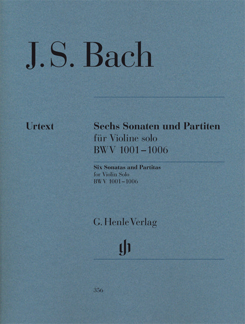 Six Sonates et partitas BWV 1001-1006 pour violon solo