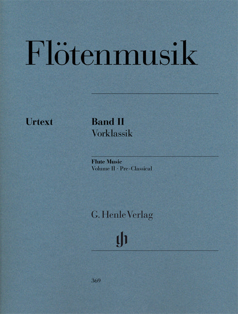 Musique pour flûte – Volume II, Baroque