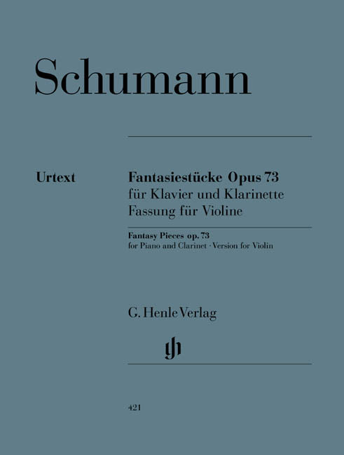 Fantasiestücke pour piano et clarinette op. 73