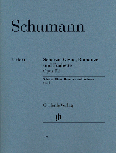 Scherzo, Gigue, Romance et Fughetta op. 32
