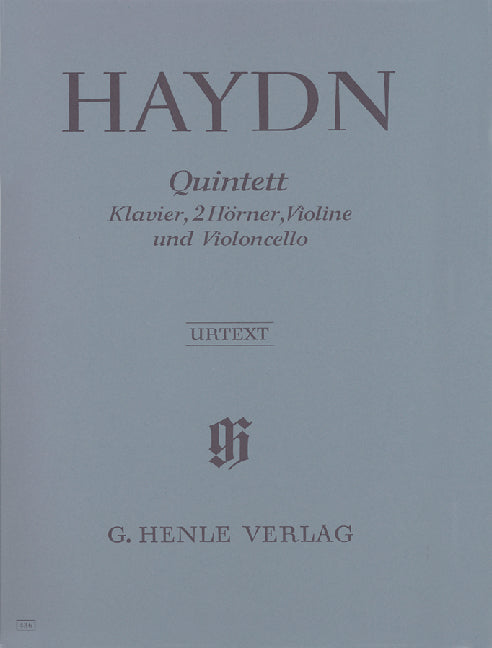 Quintette Mi bémol majeur Hob. XIV:1 pour piano, 2 cors, violon et violoncelle