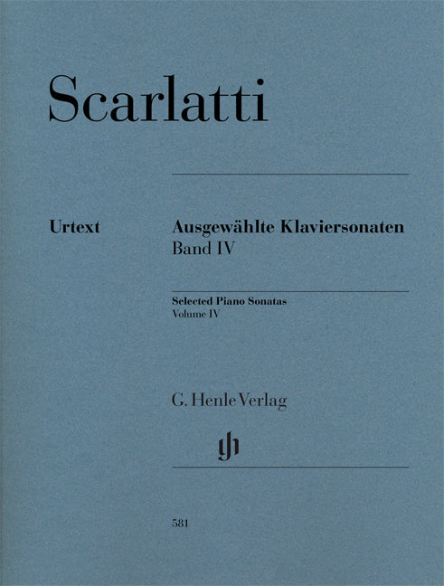 Sonates choisies pour piano volume IV
