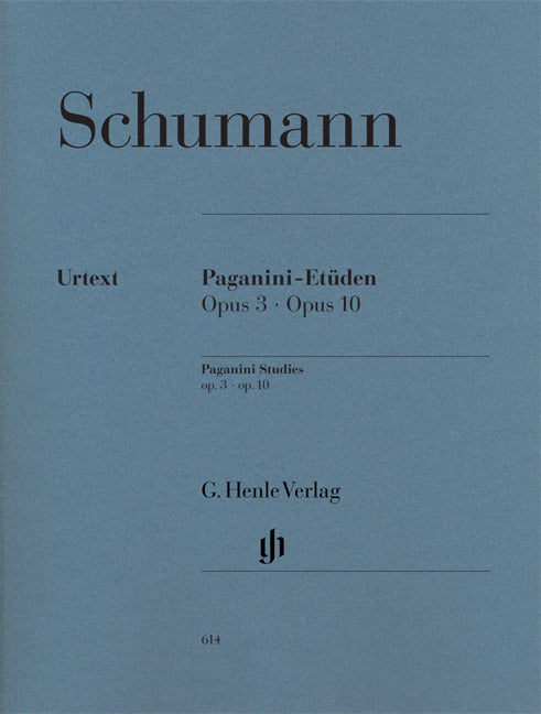 Paganini Etudes op. 3 et op. 10
