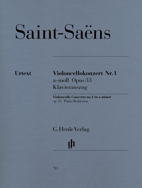 Concerto pour violoncelle n° 1 la mineur op. 33