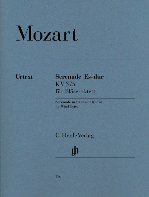 Serenade Mi bémol majeur K. 375