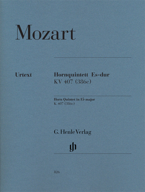 Quintette pour cor Mi bémol majeur K. 407 (386c)