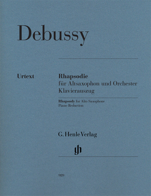 Rhapsody pour Saxophone alto et orchestre