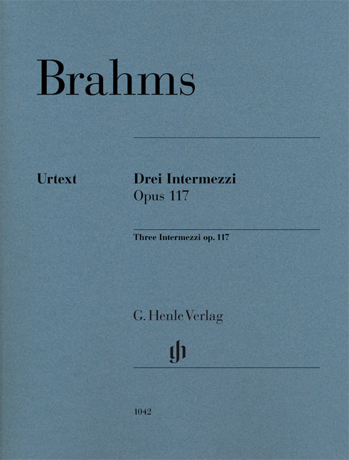 Trois Intermezzi op. 117