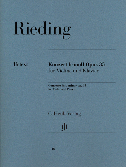 Concerto si mineur op. 35 pour violon et piano