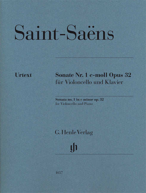 Sonate pour piano n° 1 ut mineur op. 32 pour violoncelle et piano