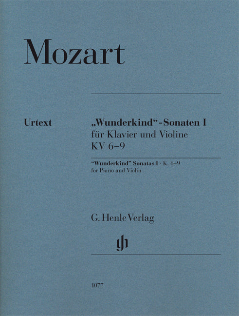 "Wunderkind" Sonates I, K. 6-9 pour piano et violon