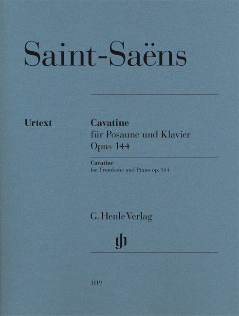 Cavatine pour Trombone et piano op. 144