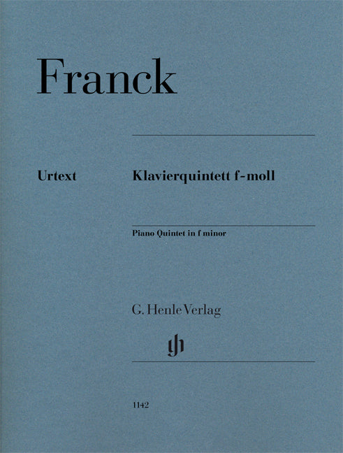 Quintettete avec piano fa mineur