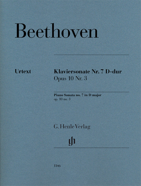 Sonate pour piano n° 7 Ré majeur op. 10,3