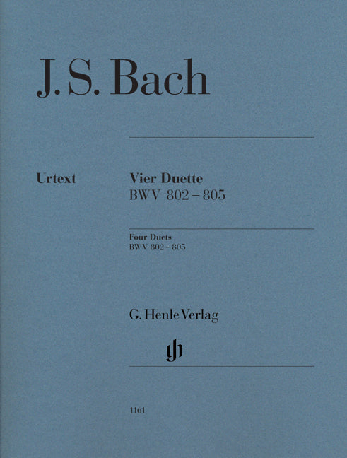 4 Duos BWV 802–805