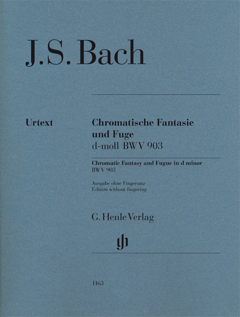 Fantaisie chromatique et fugue ré mineur BWV 903 et 903a