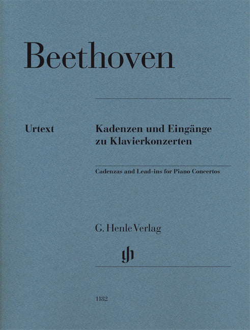 Cadenzas et Lead-ins pour Concertos pour piano