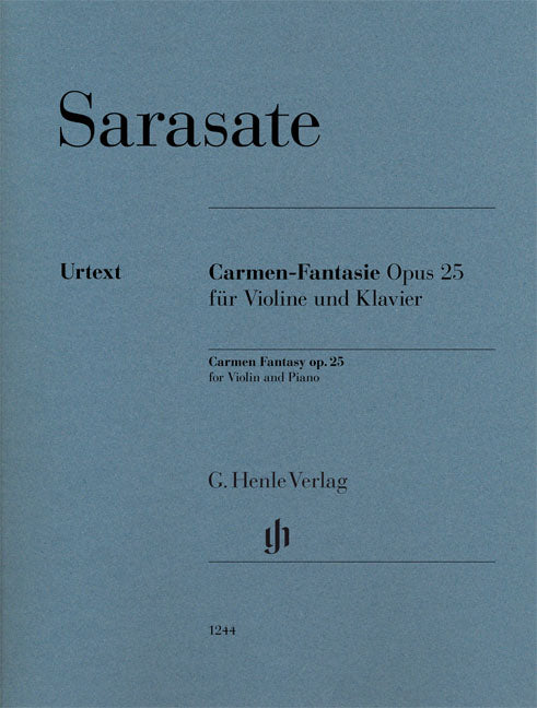 Carmen Fantaisie op. 25 pour violon et piano