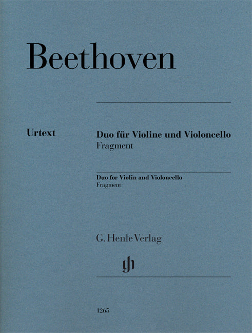 Duo pour violon et violoncelle