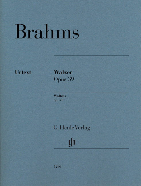 Valses op. 39 pour piano