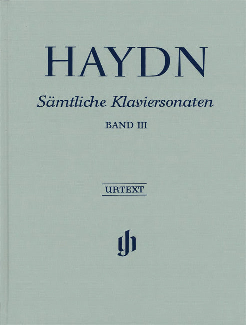 Edition intégrale des Sonates pour piano volume III