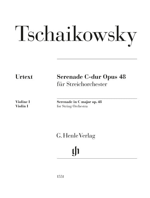 Serenade Ut majeur op. 48 pour cordes orchestre